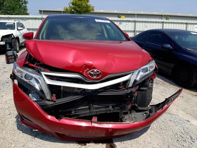 4T3BK3BB2DU081698 - 2013 TOYOTA VENZA LE RED photo 5