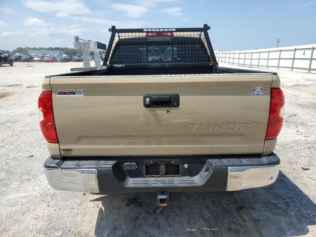 5TFRY5F12KX255451 - 2019 TOYOTA TUNDRA DOUBLE CAB SR TAN photo 6