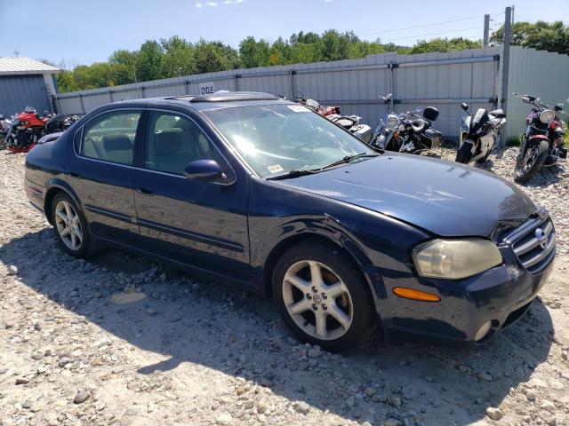 JN1DA31D53T523778 - 2003 NISSAN MAXIMA GLE BLUE photo 4