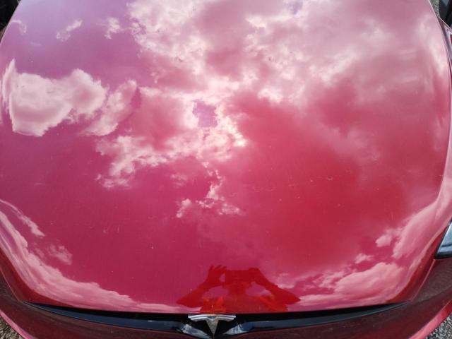 7SAXCAE51PF429601 - 2023 TESLA MODEL X RED photo 11