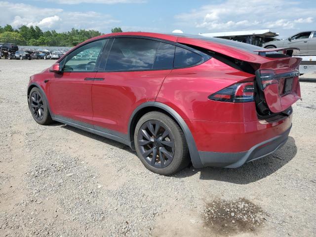 7SAXCAE51PF429601 - 2023 TESLA MODEL X RED photo 2