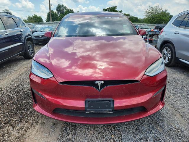 7SAXCAE51PF429601 - 2023 TESLA MODEL X RED photo 5