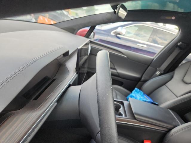 7SAXCAE51PF429601 - 2023 TESLA MODEL X RED photo 9