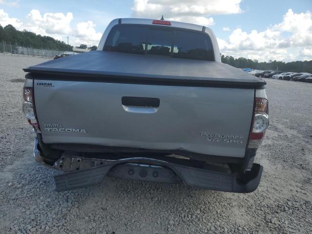 5TFJU4GN9FX075393 - 2015 TOYOTA TACOMA DOUBLE CAB PRERUNNER SILVER photo 6