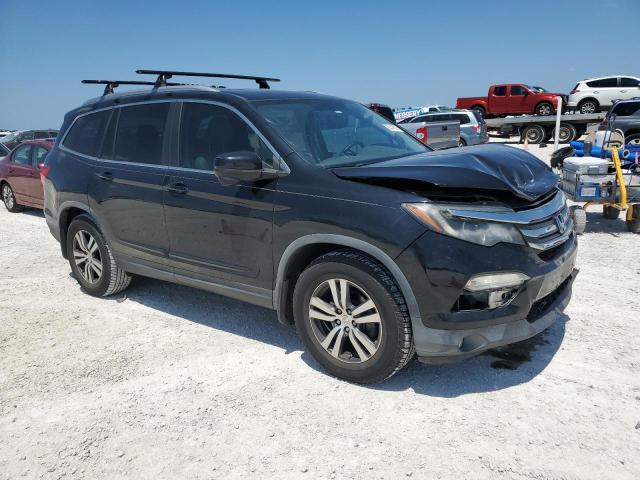 5FNYF6H54HB007566 - 2017 HONDA PILOT EXL BLACK photo 4