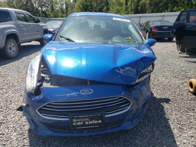 3FADP4EJ7KM108160 - 2019 FORD FIESTA SE BLUE photo 5