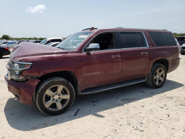 1GNSCJKC9GR181173 - 2016 CHEVROLET SUBURBAN C1500 LTZ BURGUNDY photo 1