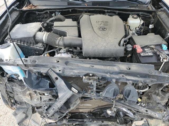 3TMCZ5AN3NM487323 - 2022 TOYOTA TACOMA DOUBLE CAB BLACK photo 11
