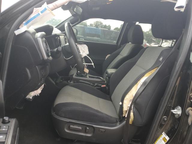 3TMCZ5AN3NM487323 - 2022 TOYOTA TACOMA DOUBLE CAB BLACK photo 7