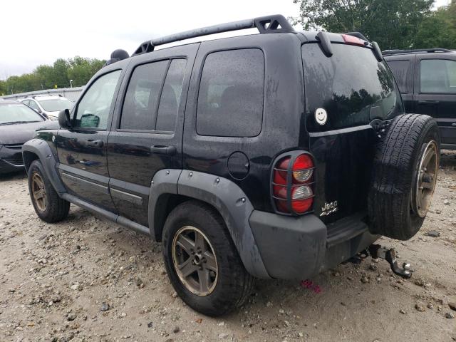 1J4GL38K06W233342 - 2006 JEEP LIBERTY RENEGADE BLACK photo 2