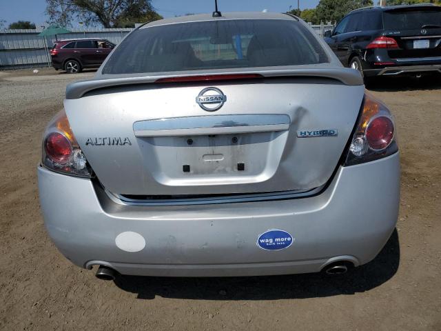 1N4CL21E78C182743 - 2008 NISSAN ALTIMA HYBRID SILVER photo 6