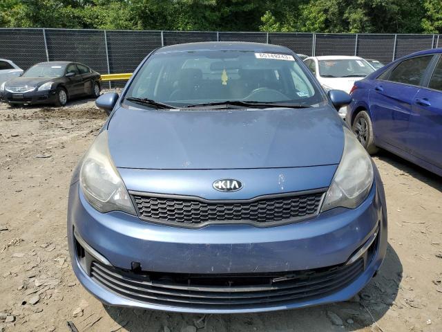 KNADM4A39G6547598 - 2016 KIA RIO LX BLUE photo 5