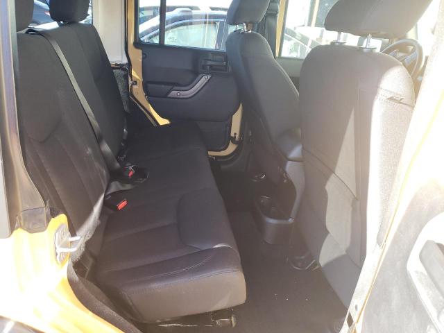 1C4HJWDG9EL126454 - 2014 JEEP WRANGLER U SPORT ოქროსფერი ფოტო 6