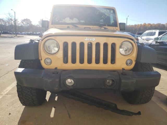 1C4HJWDG9EL126454 - 2014 JEEP WRANGLER U SPORT ოქროსფერი ფოტო 9