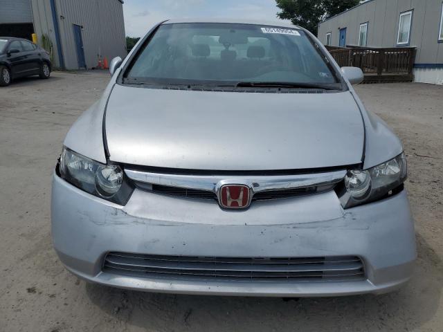 1HGFA16577L053255 - 2007 HONDA CIVIC LX SILVER photo 5