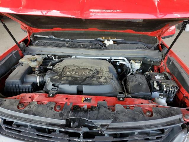 1GCGTCE35F1195686 - 2015 CHEVROLET COLORADO Z71 RED photo 11