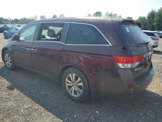 5FNRL5H68EB125857 - 2014 HONDA ODYSSEY EXL BURGUNDY photo 2