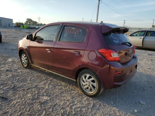 ML32A4HJ6HH001907 - 2017 MITSUBISHI MIRAGE SE BURGUNDY photo 2