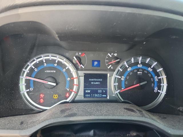 JTEZU5JR0K5202795 - 2019 TOYOTA 4RUNNER SR5 Սև լուսանկար 9