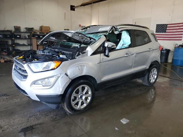 MAJ6P1UL3JC214065 - 2018 FORD ECOSPORT SE SILVER photo 1