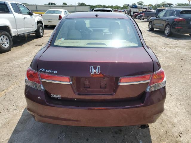 1HGCP2F88BA037992 - 2011 HONDA ACCORD EXL MAROON photo 6