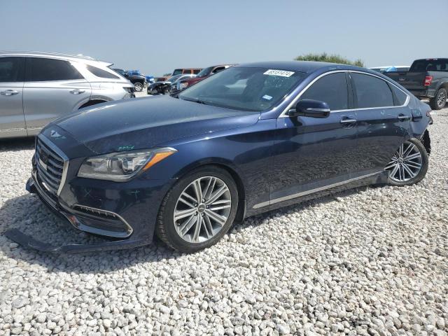 KMHGN4JE1JU284388 - 2018 GENESIS G80 BASE BLUE photo 1