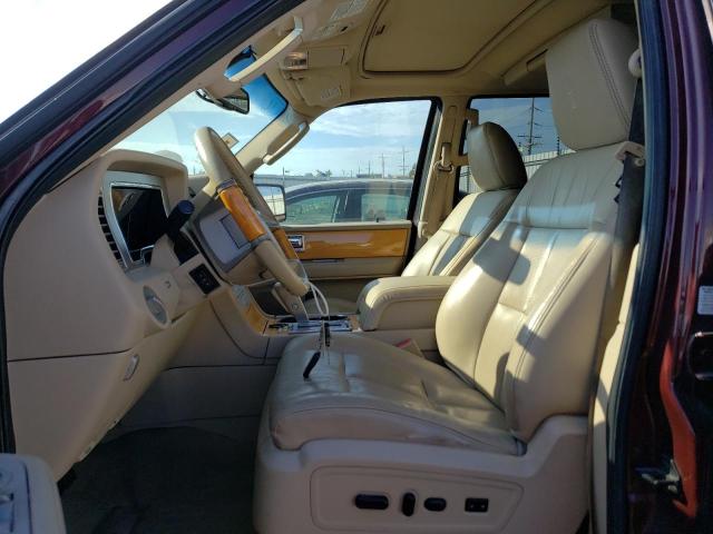 5LMJJ2J52AEJ02193 - 2010 LINCOLN NAVIGATOR 勃艮第红 照片 7