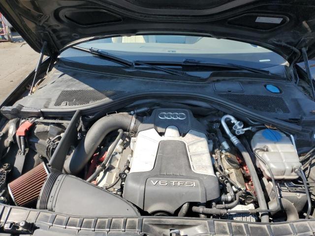 WAUHGAFC7DN022055 - 2013 AUDI A6 PRESTIGE შავი ფოტო 11