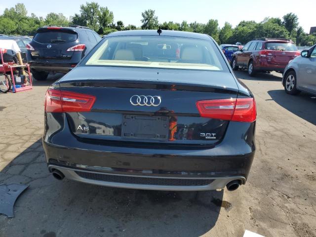 WAUHGAFC7DN022055 - 2013 AUDI A6 PRESTIGE შავი ფოტო 6