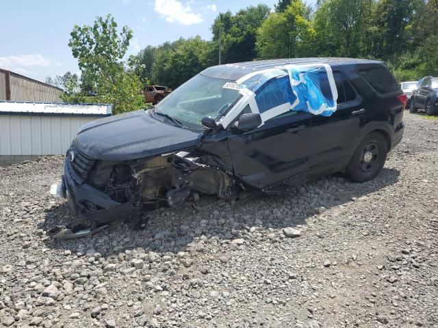 1FM5K8AR0JGA71179 - 2018 FORD EXPLORER POLICE INTERCEPTOR BLACK photo 1