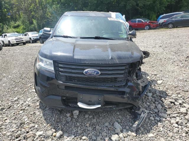 1FM5K8AR0JGA71179 - 2018 FORD EXPLORER POLICE INTERCEPTOR BLACK photo 5