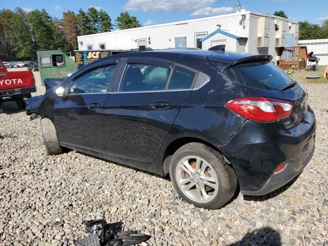 3G1BE6SM8JS614830 - 2018 CHEVROLET CRUZE LT შავი ფოტო 2