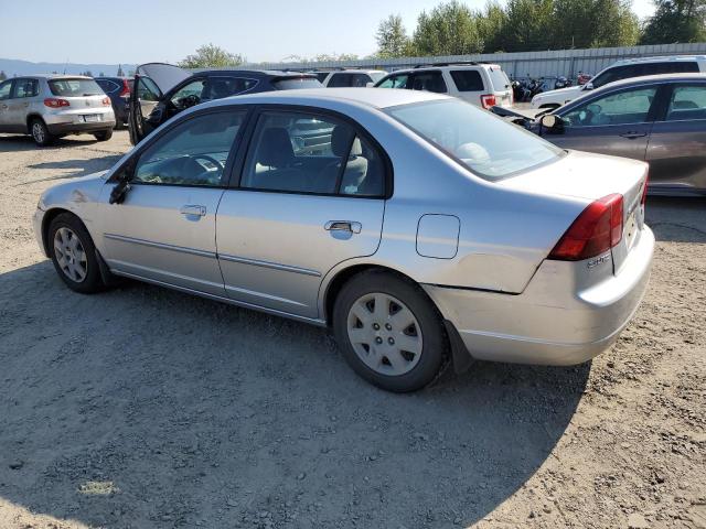 JHMES26762S003183 - 2002 HONDA CIVIC EX SILVER photo 2