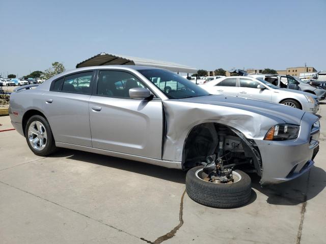 2C3CDXHG8DH594757 - 2013 DODGE CHARGER SXT SILVER photo 4