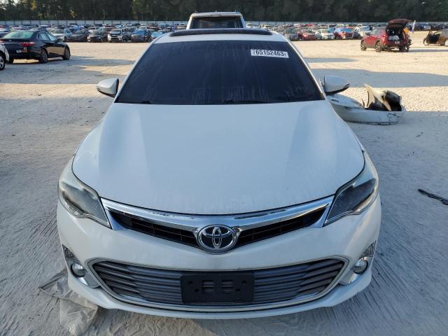 4T1BK1EB8EU125763 - 2014 TOYOTA AVALON BASE WHITE photo 5