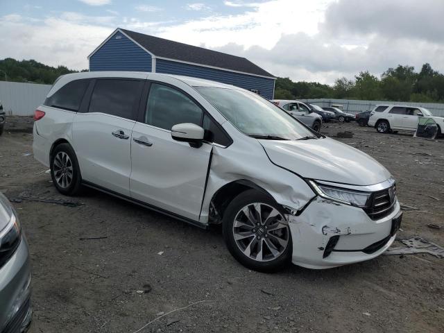 5FNRL6H63PB039865 - 2023 HONDA ODYSSEY EXL WHITE photo 4