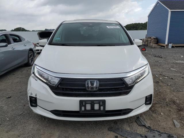 5FNRL6H63PB039865 - 2023 HONDA ODYSSEY EXL WHITE photo 5
