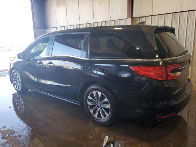 5FNRL6H78MB041633 - 2021 HONDA ODYSSEY EXL BLACK photo 2