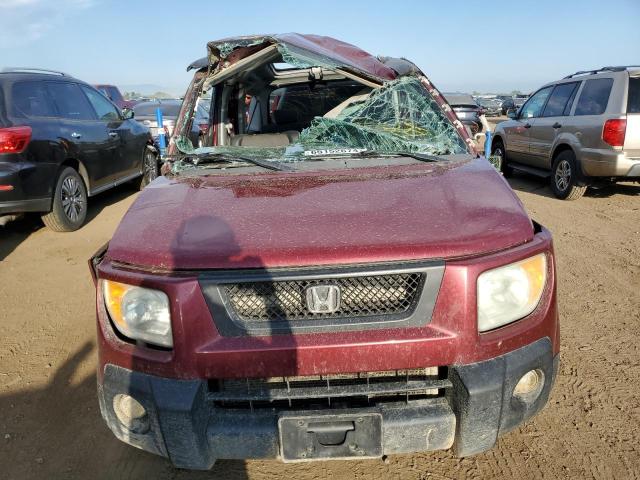 5J6YH27726L004076 - 2006 HONDA ELEMENT EX RED photo 5