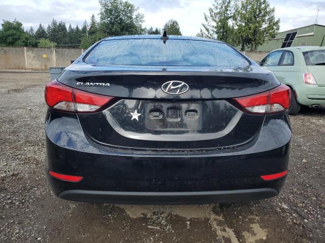 KMHDH4AE7GU487708 - 2016 HYUNDAI ELANTRA SE BLACK photo 6