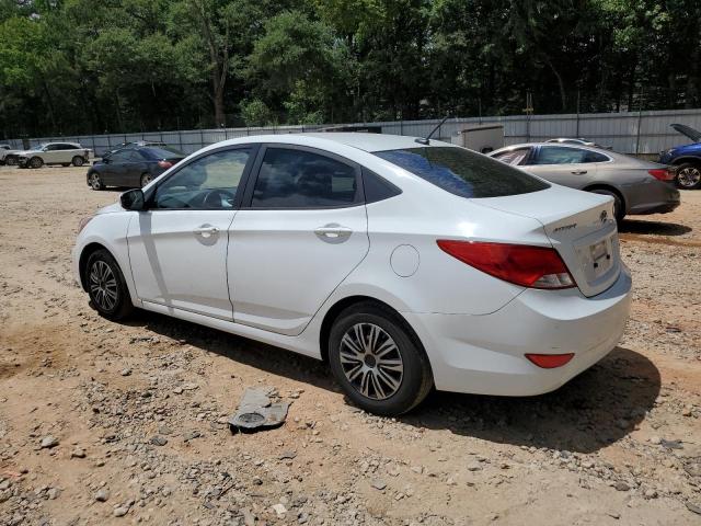 KMHCT4AE2FU804187 - 2015 HYUNDAI ACCENT GLS WHITE photo 2