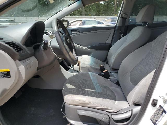 KMHCT4AE2FU804187 - 2015 HYUNDAI ACCENT GLS WHITE photo 7