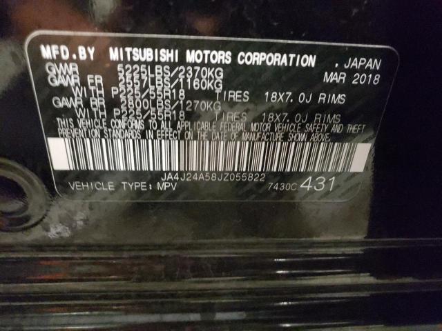 JA4J24A58JZ055822 - 2018 MITSUBISHI OUTLANDER SE BLACK photo 14