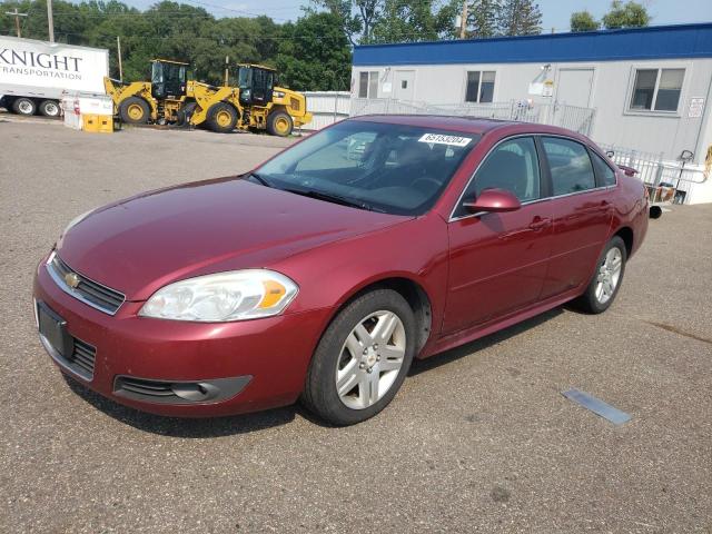 2G1WB5EK1A1222380 - 2010 CHEVROLET IMPALA LT BURGUNDY photo 1