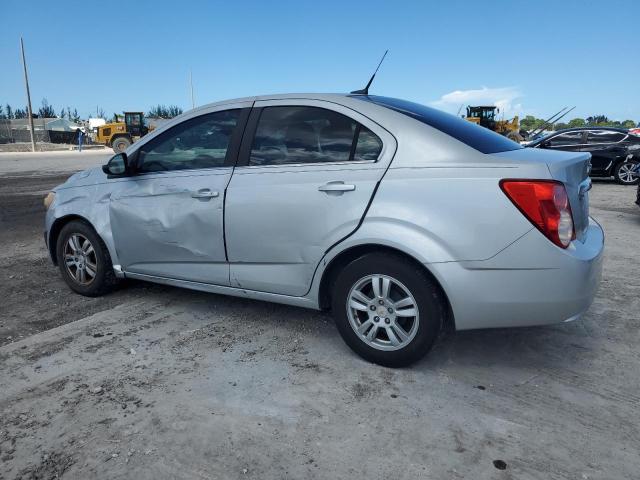1G1JC5SH3C4170354 - 2012 CHEVROLET SONIC LT فضي صورة 2