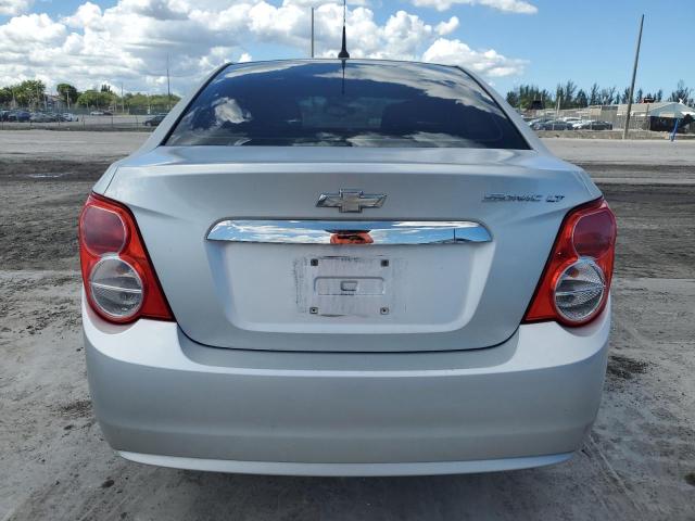 1G1JC5SH3C4170354 - 2012 CHEVROLET SONIC LT فضي صورة 6
