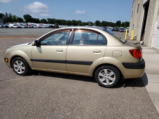 KNADE223396552329 - 2009 KIA RIO BASE GOLD photo 2