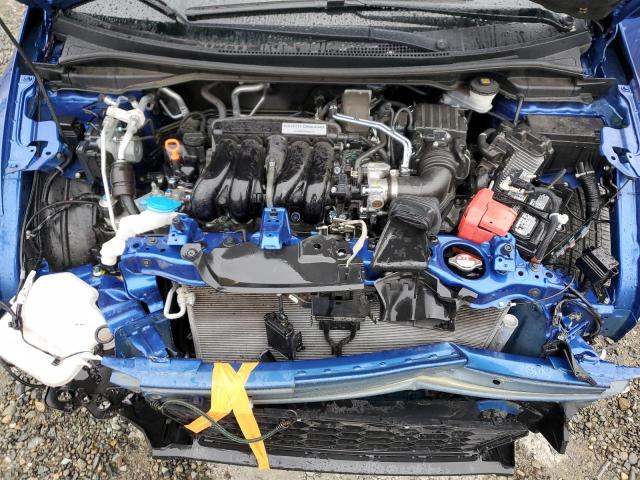 3HGGK5H9XLM715279 - 2020 HONDA FIT EXL BLUE photo 11