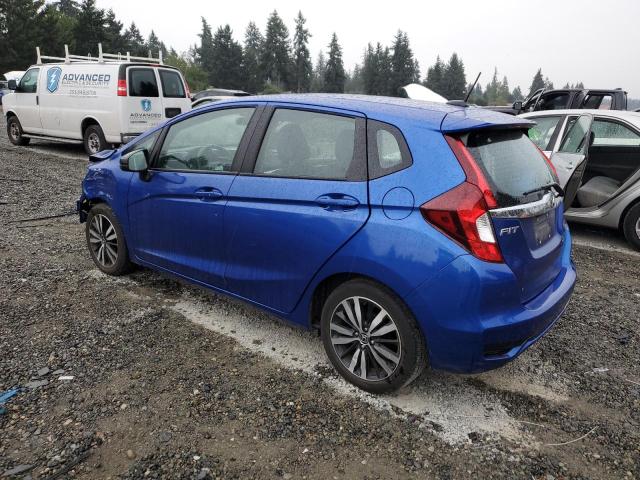 3HGGK5H9XLM715279 - 2020 HONDA FIT EXL BLUE photo 2