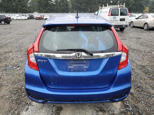 3HGGK5H9XLM715279 - 2020 HONDA FIT EXL BLUE photo 6